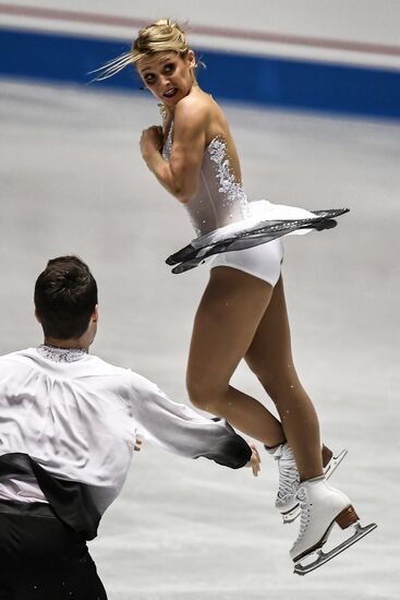 Figure skating. 2017 World Team Trophy. Pairs. Free program