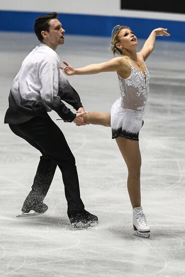 Figure skating. 2017 World Team Trophy. Pairs. Free program