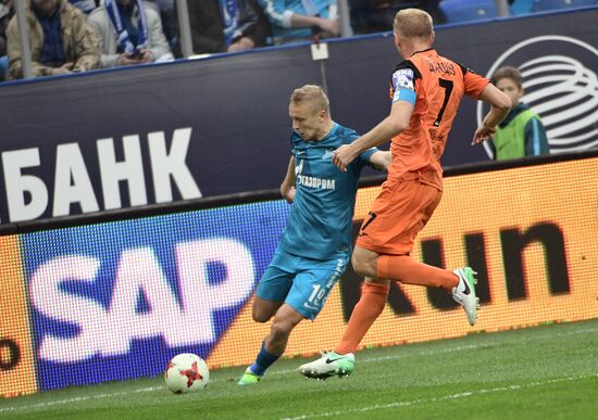 Russian Football Premier League. Zenit vs. Ural