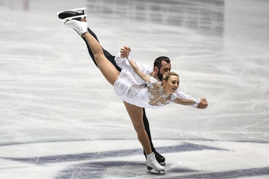 Figure skating. 2017 World Team Trophy. Pairs. Free program