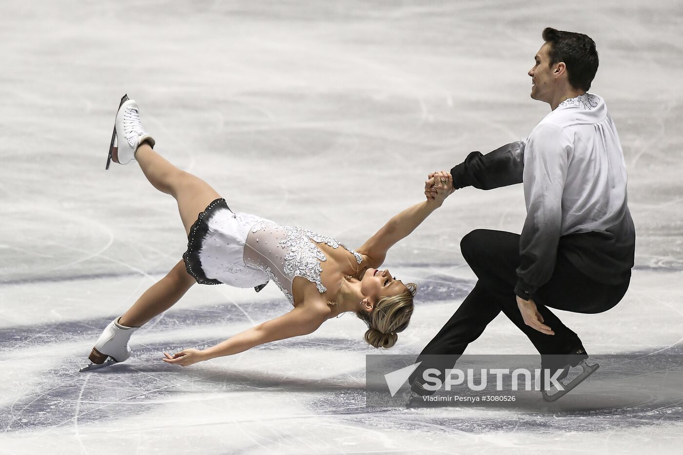 Figure skating. 2017 World Team Trophy. Pairs. Free program