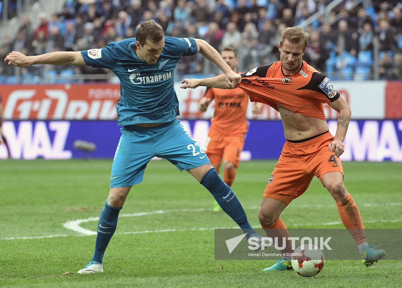 Russian Football Premier League. Zenit vs. Ural