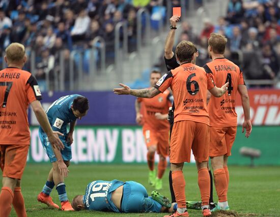 Russian Football Premier League. Zenit vs. Ural