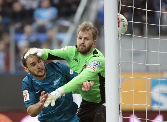 Russian Football Premier League. Zenit vs. Ural