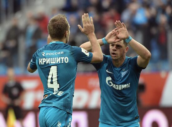 Russian Football Premier League. Zenit vs. Ural