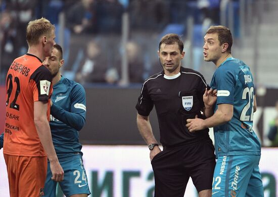 Russian Football Premier League. Zenit vs. Ural