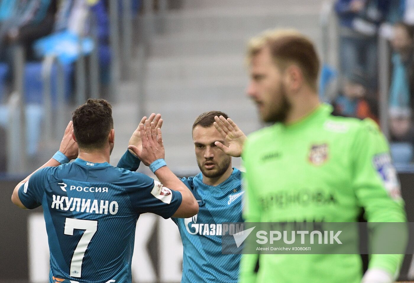 Russian Football Premier League. Zenit vs. Ural