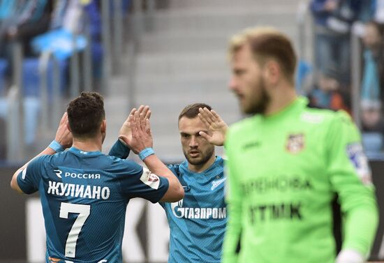 Russian Football Premier League. Zenit vs. Ural