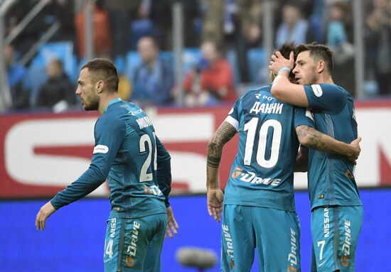Russian Football Premier League. Zenit vs. Ural