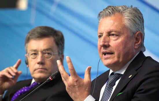 Yalta International Economic Forum in Crimea. Day Two