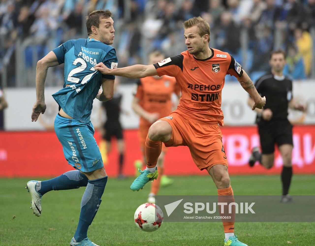 Russian Football Premier League. Spartak vs. Zenit