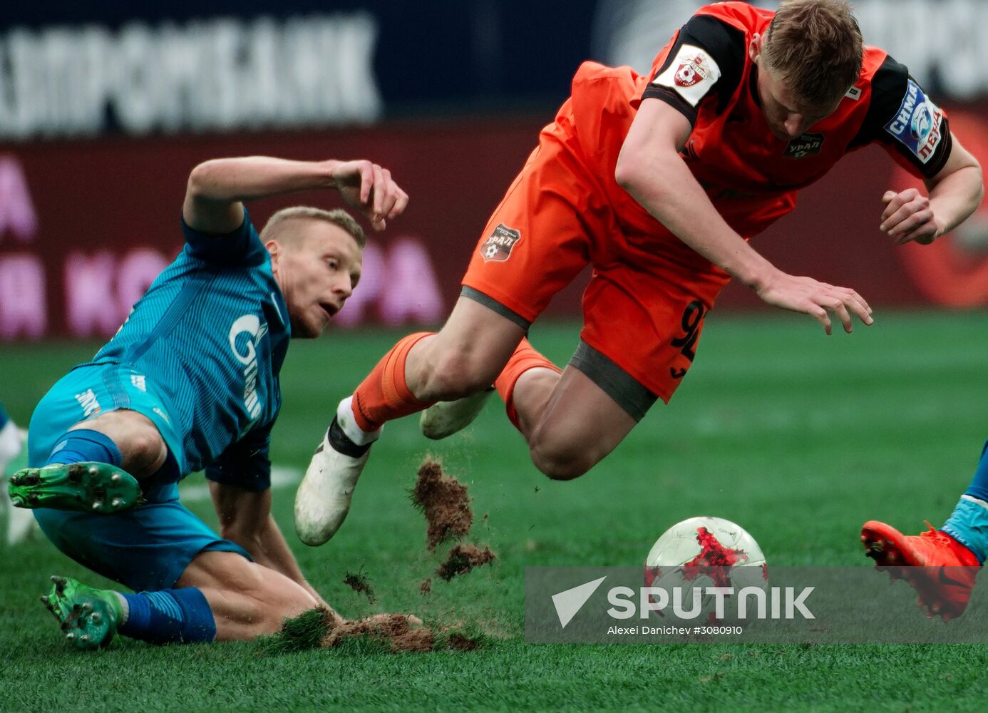 Football. Russian Premier League. Zenit vs. Ural