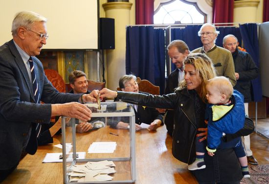 First round of French presidential election