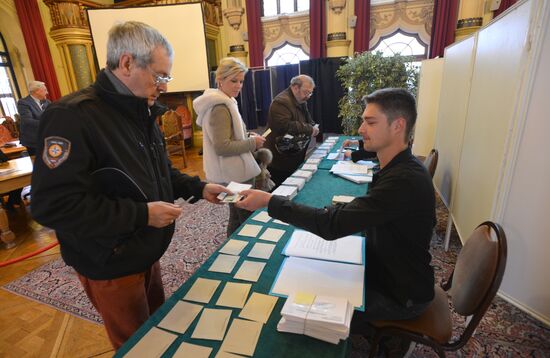First round of French presidential election