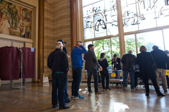 First round of French presidential election