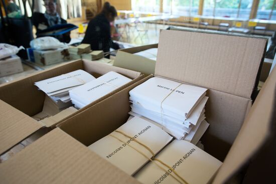 First round of French presidential election