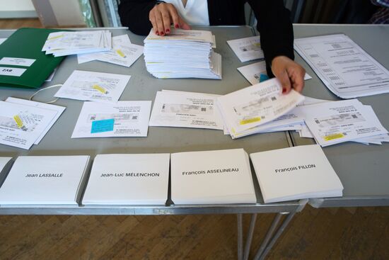 First round of French presidential election