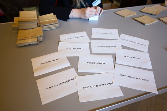 First round of French presidential election