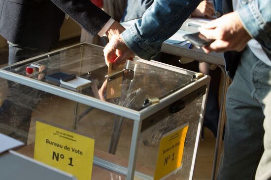 First round of French presidential election