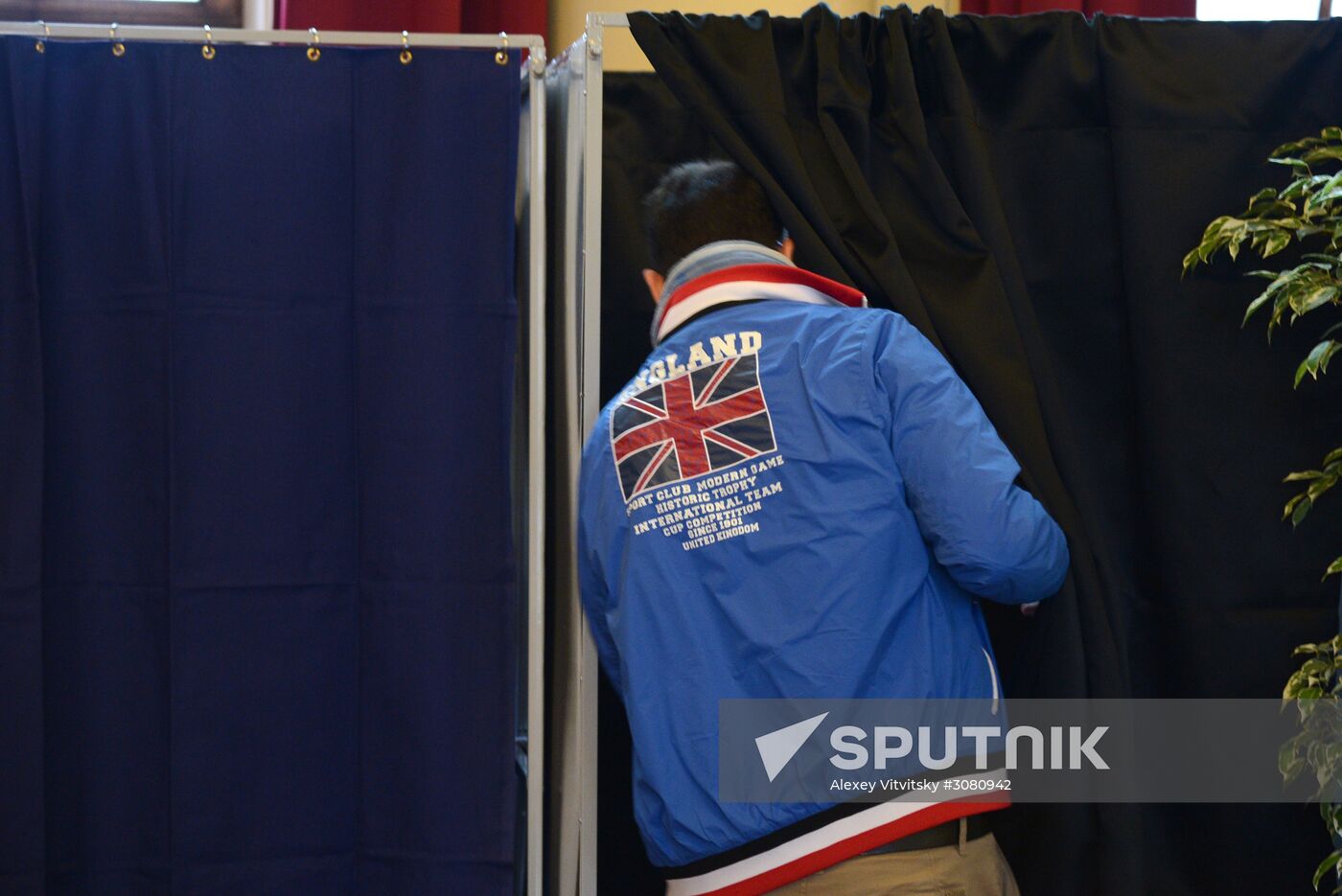 First round of French presidential election
