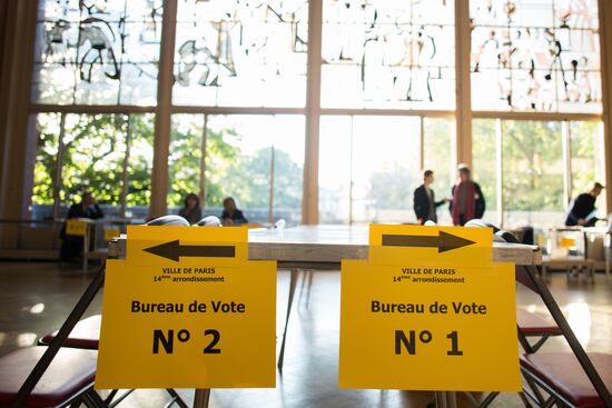 First round of French presidential election