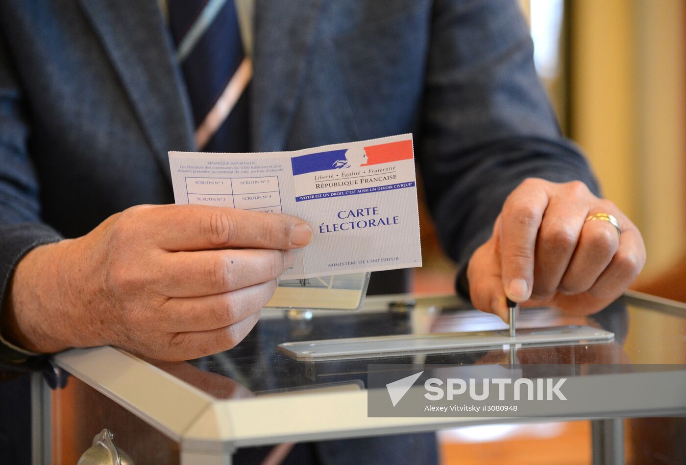First round of French presidential election