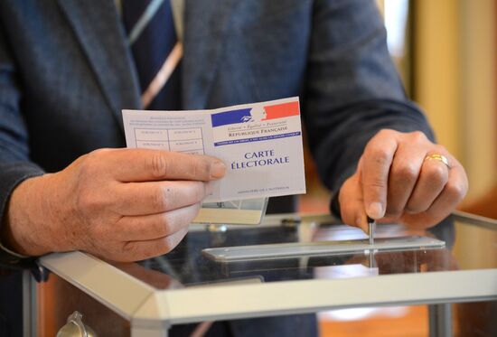 First round of French presidential election