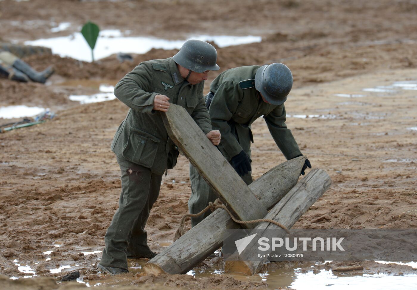 The Battle of Berlin military historical re-enactment