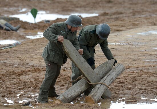 The Battle of Berlin military historical re-enactment