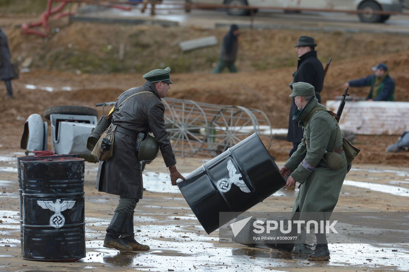 The Battle of Berlin military historical re-enactment