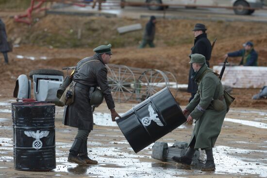 The Battle of Berlin military historical re-enactment