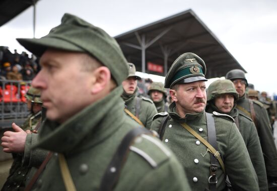 The Battle of Berlin military historical re-enactment