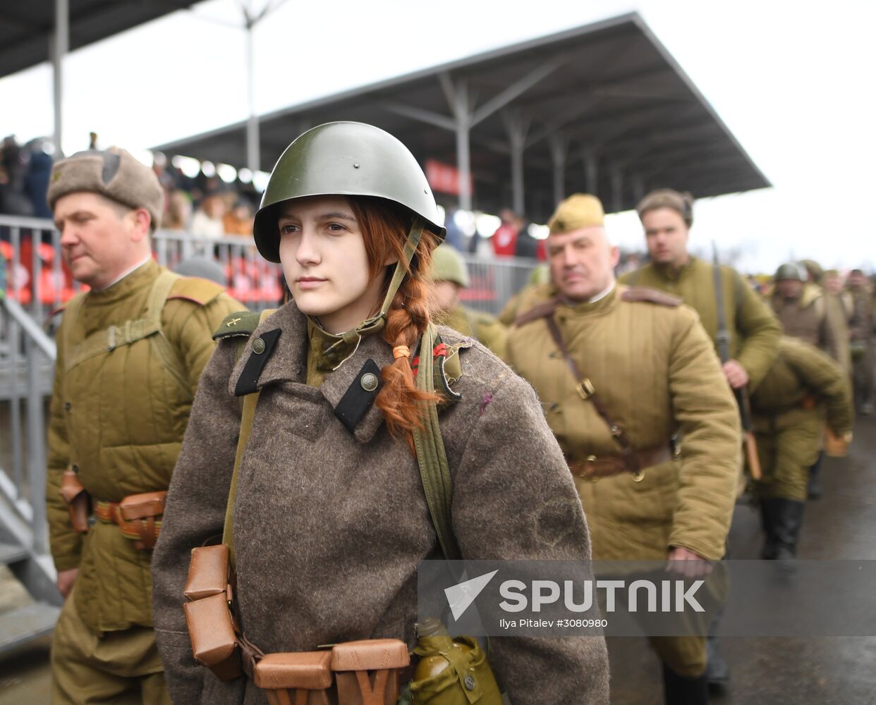 The Battle of Berlin military historical re-enactment