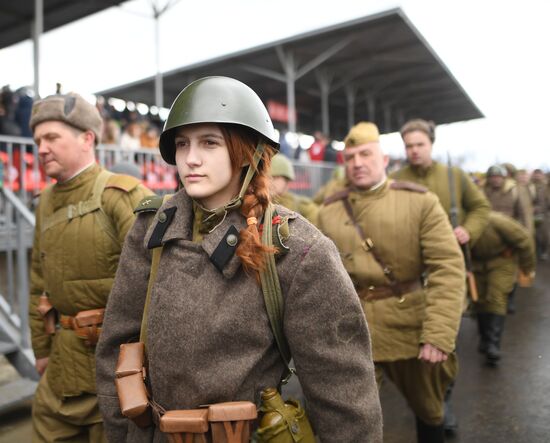 The Battle of Berlin military historical re-enactment