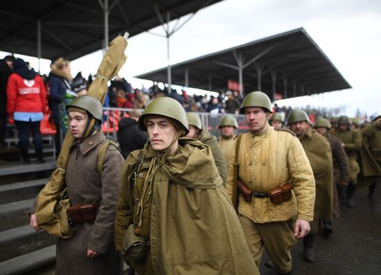 The Battle of Berlin military historical re-enactment