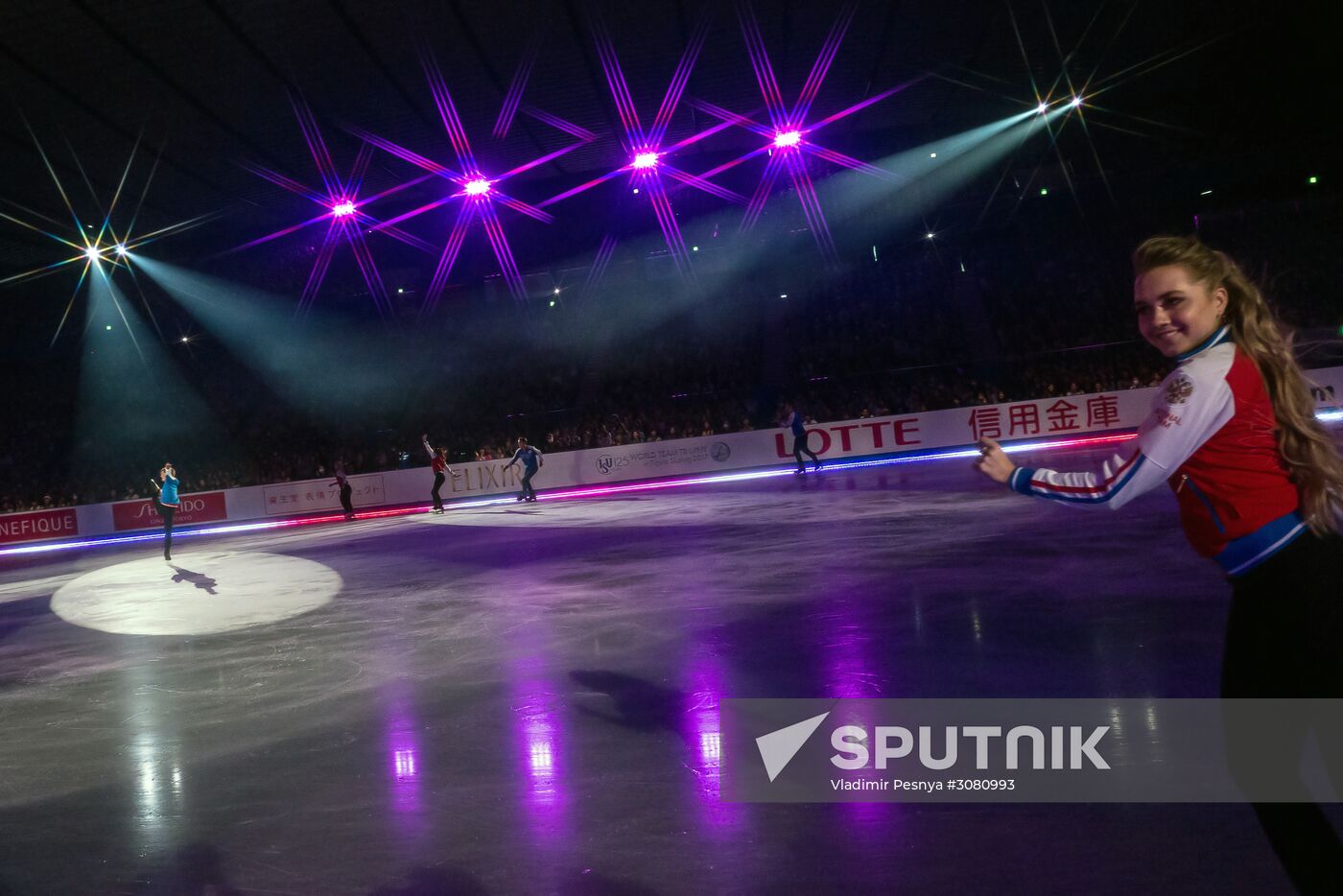 Figure Skating. ISU World Team Trophy 2017 Gala exhibition