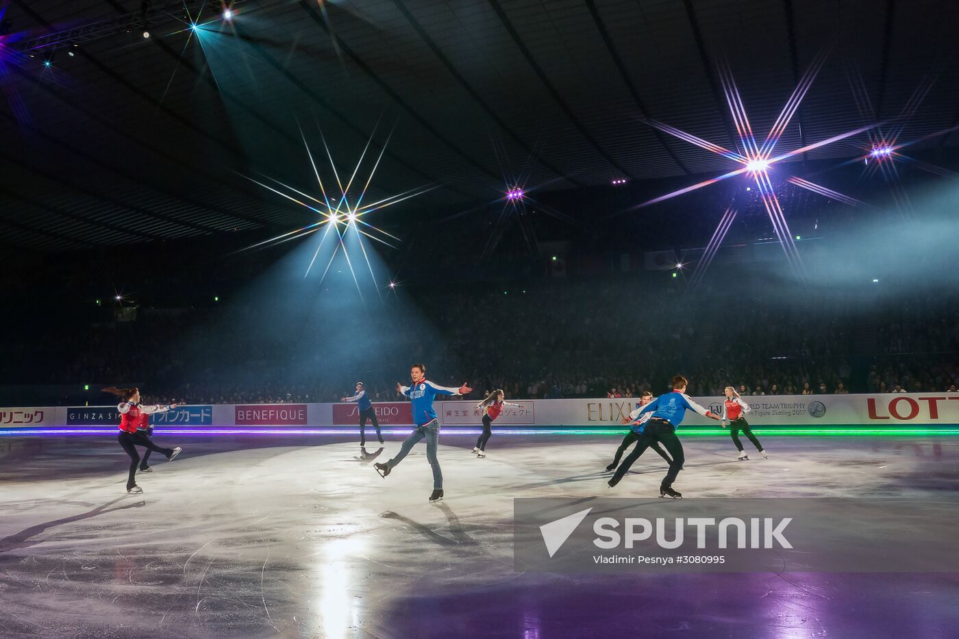 Figure Skating. ISU World Team Trophy 2017 Gala exhibition