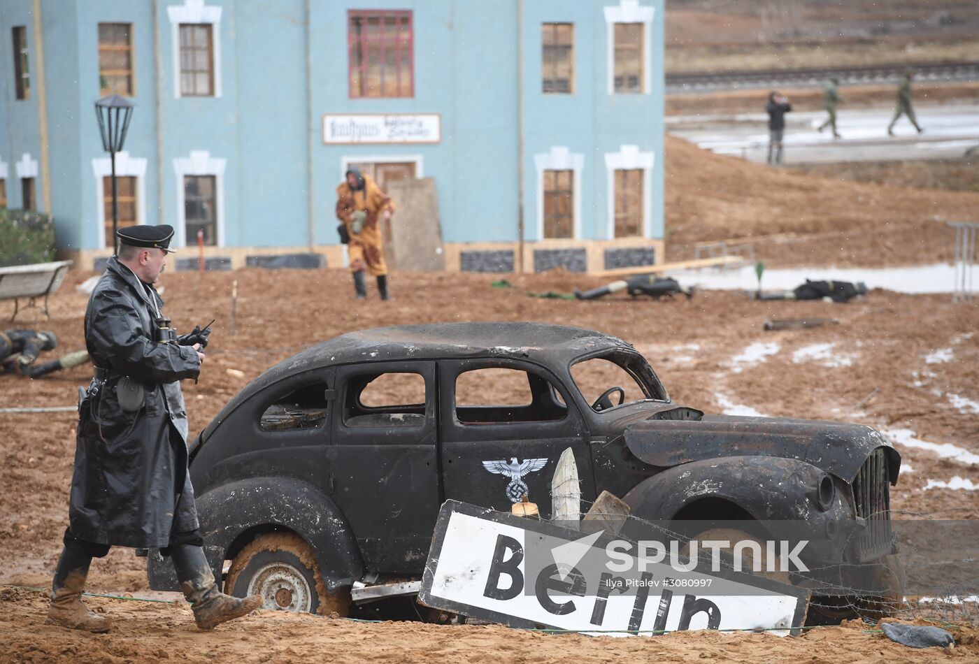 The Battle of Berlin military historical re-enactment