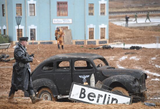 The Battle of Berlin military historical re-enactment