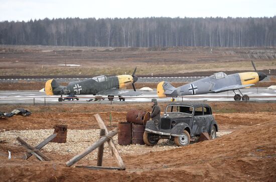 The Battle of Berlin military historical re-enactment