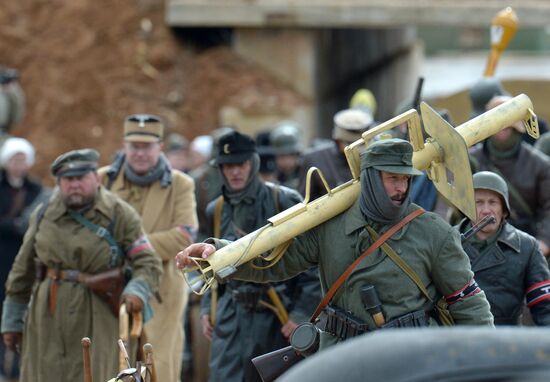 The Battle of Berlin military historical re-enactment