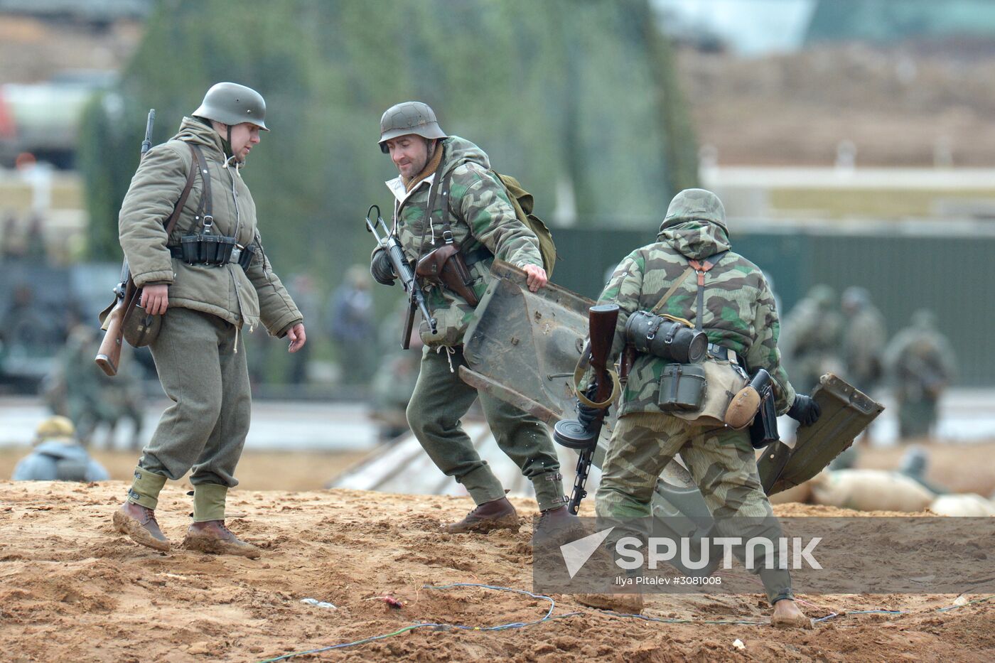 The Battle of Berlin military historical re-enactment