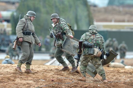 The Battle of Berlin military historical re-enactment