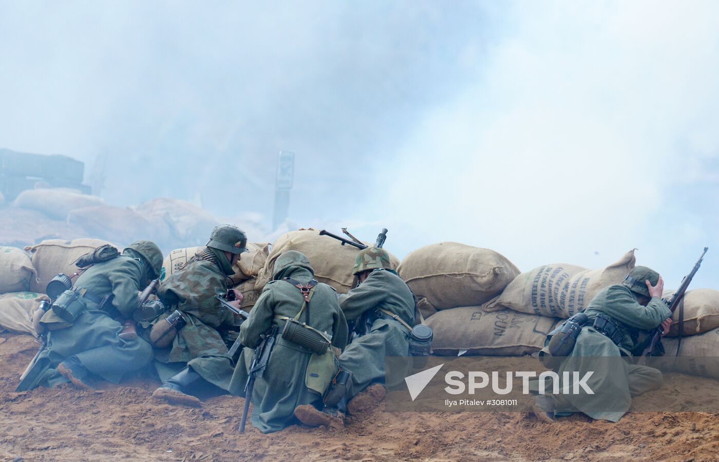 The Battle of Berlin military historical re-enactment