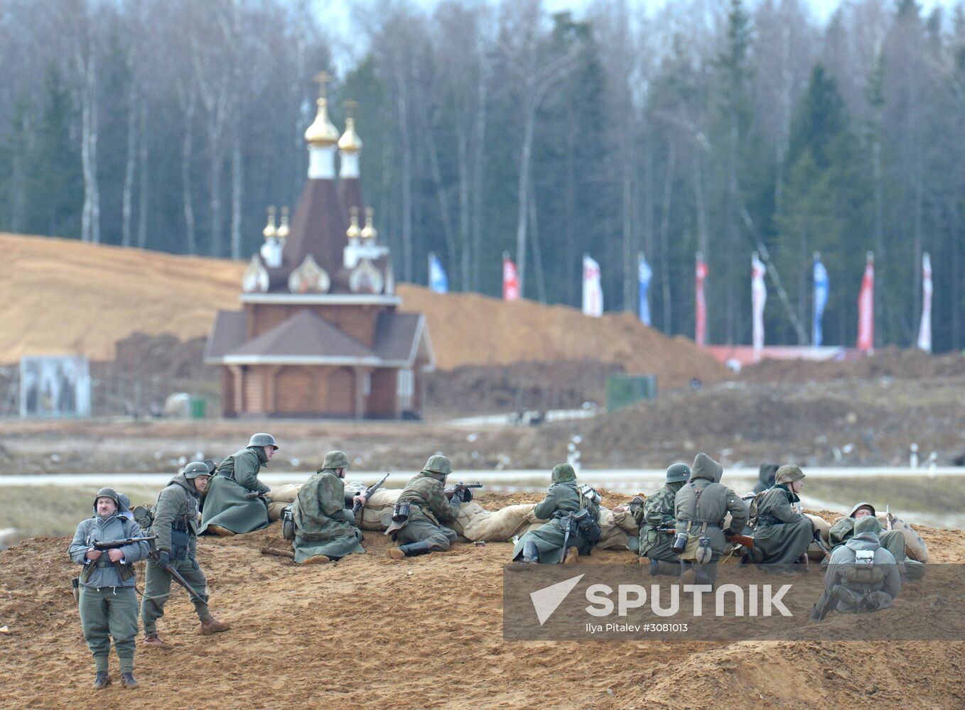 The Battle of Berlin military historical re-enactment