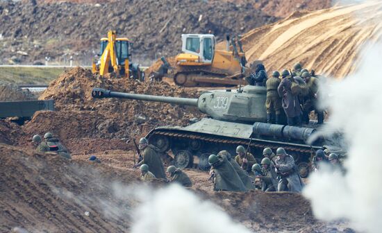 The Battle of Berlin military historical re-enactment