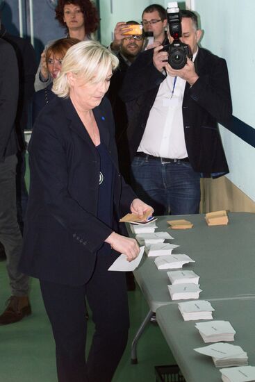 First round of French presidential election