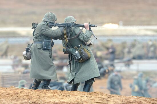 The Battle of Berlin military historical re-enactment