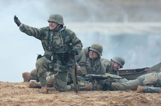 The Battle of Berlin military historical re-enactment