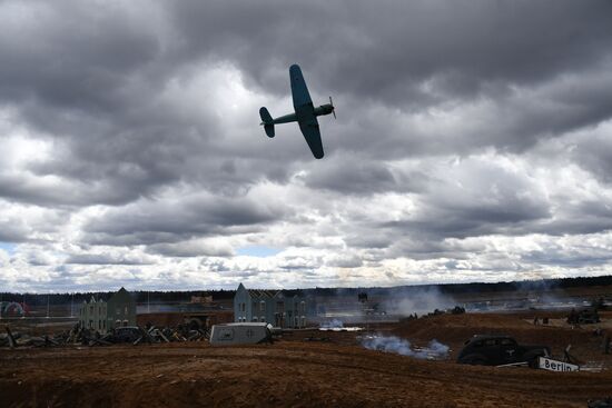 The Battle of Berlin military historical re-enactment